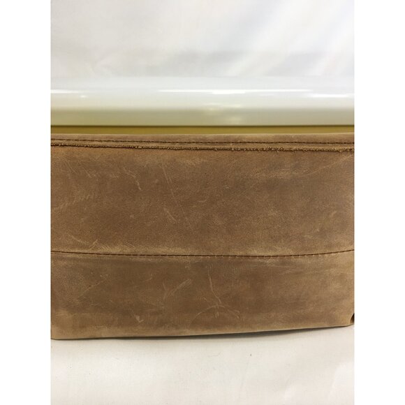 Oak River Tote Shoulder Bag Leather Brown with Detachable Strap - NWT - Picture 14 of 16